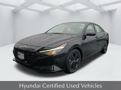 2021 Hyundai ELANTRA HEV Blue