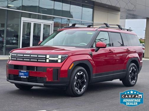 Red 2025 Hyundai SANTA FE SEL