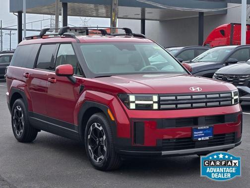 Red 2025 Hyundai SANTA FE SEL