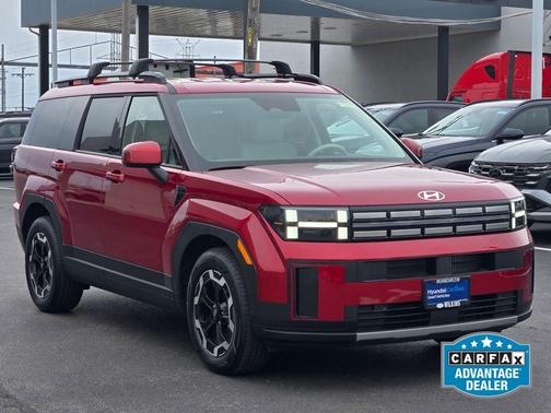 Red 2025 Hyundai SANTA FE SEL