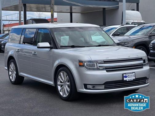 Ingot Silver Metallic 2014 Ford Flex Limited w/EcoBoost