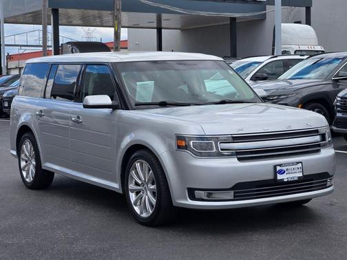 Ingot Silver Metallic 2014 Ford Flex Limited w/EcoBoost