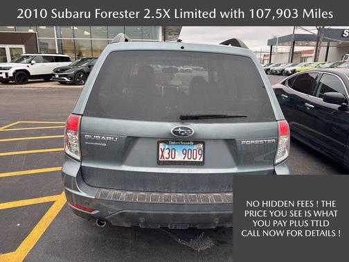 2010 Subaru Forester 2.5X Limited