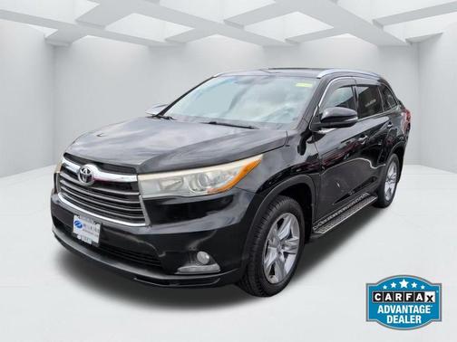Midnight Black Metallic 2016 Toyota Highlander Limited