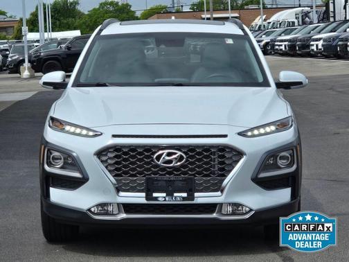 Chalk White 2021 Hyundai KONA Limited