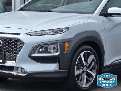 Chalk White 2021 Hyundai KONA Limited