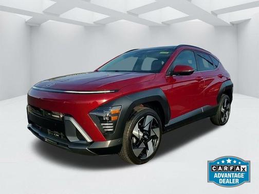 Red Metallic 2025 Hyundai KONA Limited