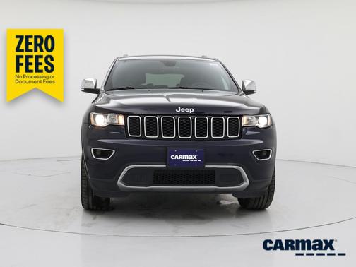 Blue 2017 Jeep Grand Cherokee Limited