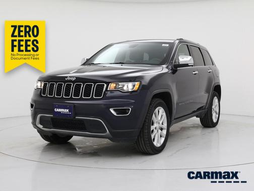 Blue 2017 Jeep Grand Cherokee Limited