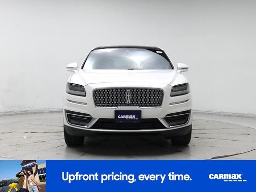 White 2020 Lincoln Nautilus Black Label