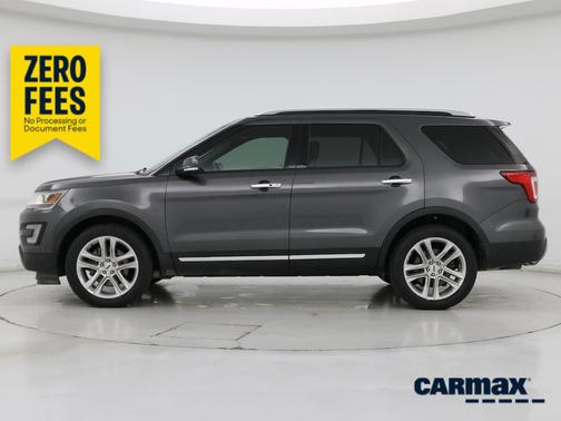 Gray 2017 Ford Explorer Limited