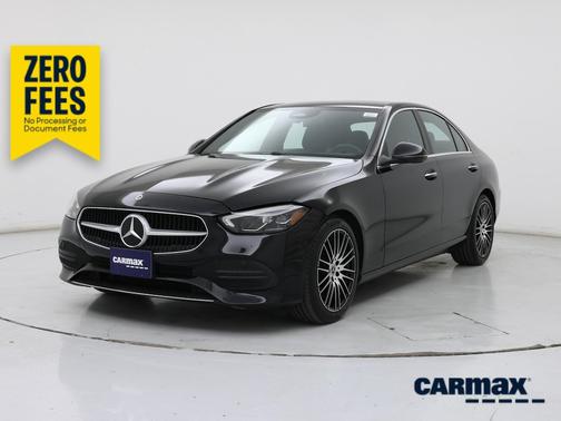 Black 2025 Mercedes-Benz C-Class