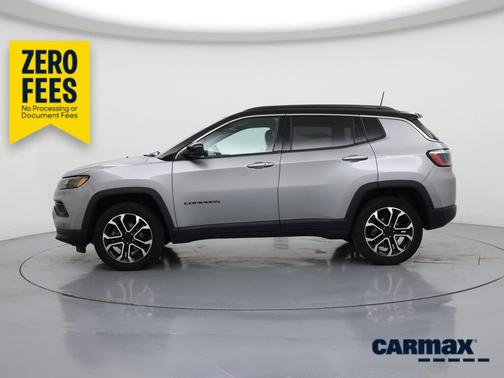 Silver 2022 Jeep Compass Limited