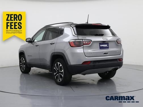 Silver 2022 Jeep Compass Limited