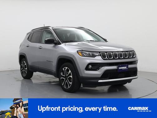 Silver 2022 Jeep Compass Limited