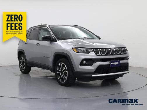 Silver 2022 Jeep Compass Limited