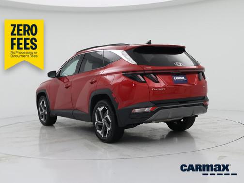 Red 2023 Hyundai TUCSON Limited