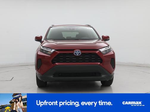 Burgundy 2024 Toyota RAV4 Hybrid XLE