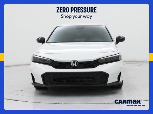White 2025 Honda Civic Sport