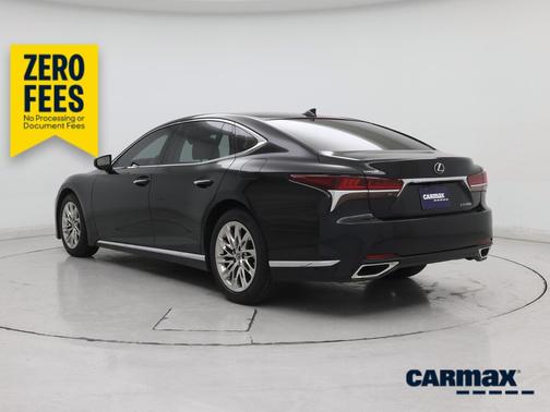 Black 2019 Lexus LS 500