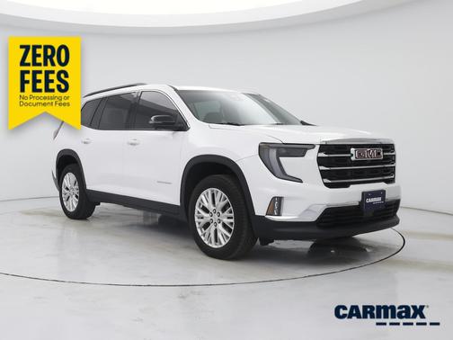 White 2024 GMC Acadia Elevation