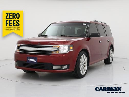 Burgundy 2016 Ford Flex SEL