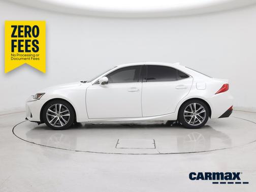 White 2019 Lexus IS 300