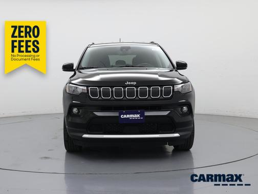 Black 2022 Jeep Compass Limited