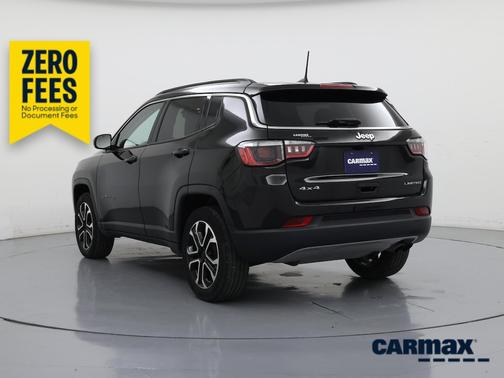Black 2022 Jeep Compass Limited