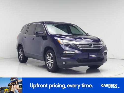 Blue 2017 Honda Pilot EX-L