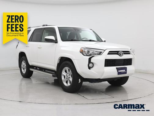 White 2020 Toyota 4Runner SR5