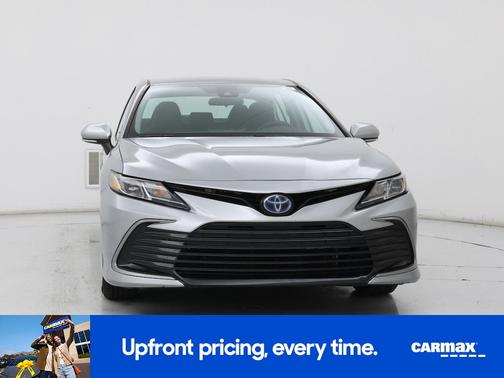 Silver 2021 Toyota Camry Hybrid LE