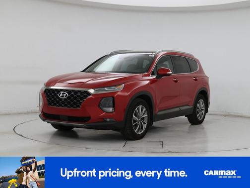Red 2020 Hyundai SANTA FE Limited