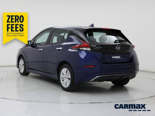 Blue 2025 Nissan Leaf S