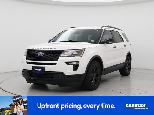 White 2019 Ford Explorer Sport