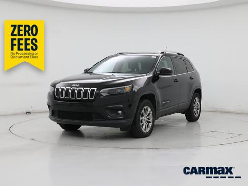 Black 2019 Jeep Cherokee Latitude Plus