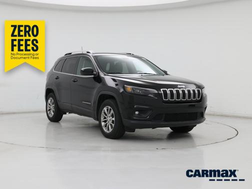 Black 2019 Jeep Cherokee Latitude Plus