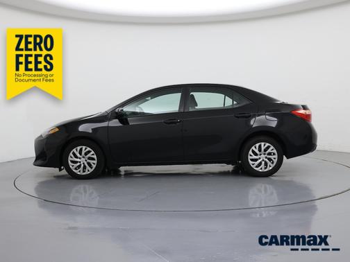 Black 2017 Toyota Corolla LE