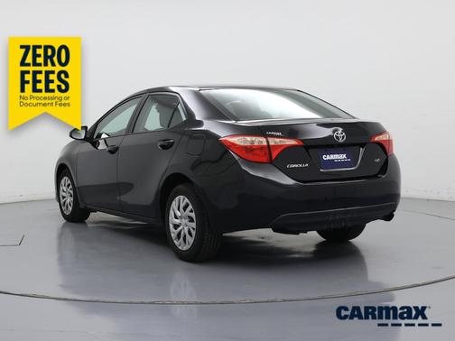 Black 2017 Toyota Corolla LE
