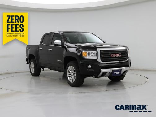 Black 2015 GMC Canyon SLT