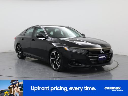 Black 2021 Honda Accord Sport SE