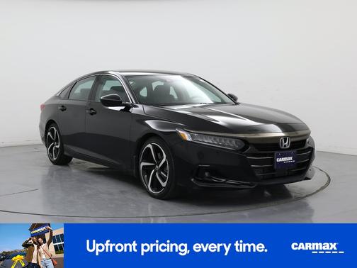 Black 2021 Honda Accord Sport SE