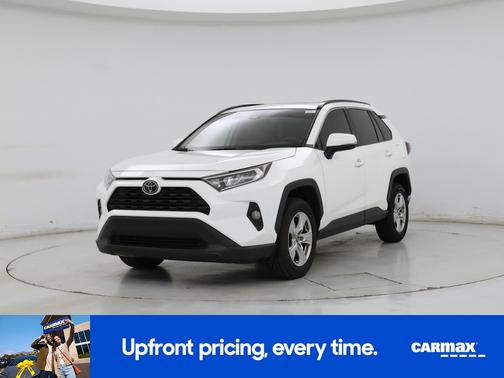 White 2019 Toyota RAV4 XLE