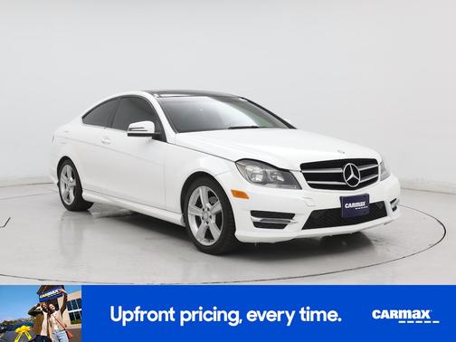 White 2015 Mercedes-Benz C-Class
