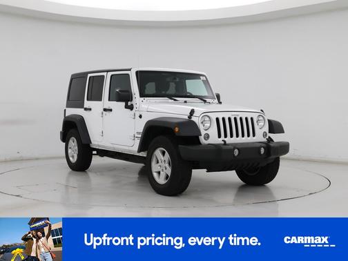 White 2017 Jeep Wrangler Unlimited Sport