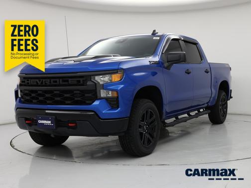 Blue 2023 Chevrolet Silverado 1500 Custom Trail Boss