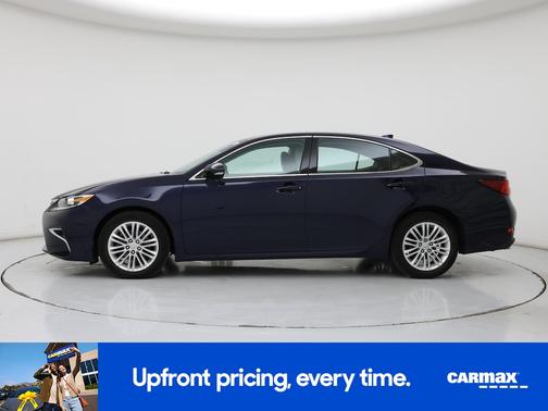 Blue 2017 Lexus ES 350