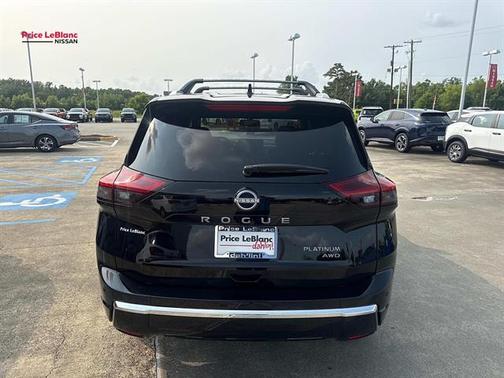 Black 2026 Nissan Rogue Platinum