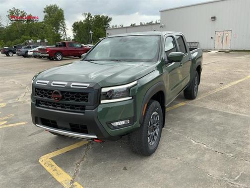 Green 2026 Nissan Frontier PRO-4X