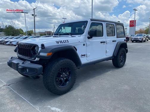 Bright White Clearcoat 2024 Jeep Wrangler Sport